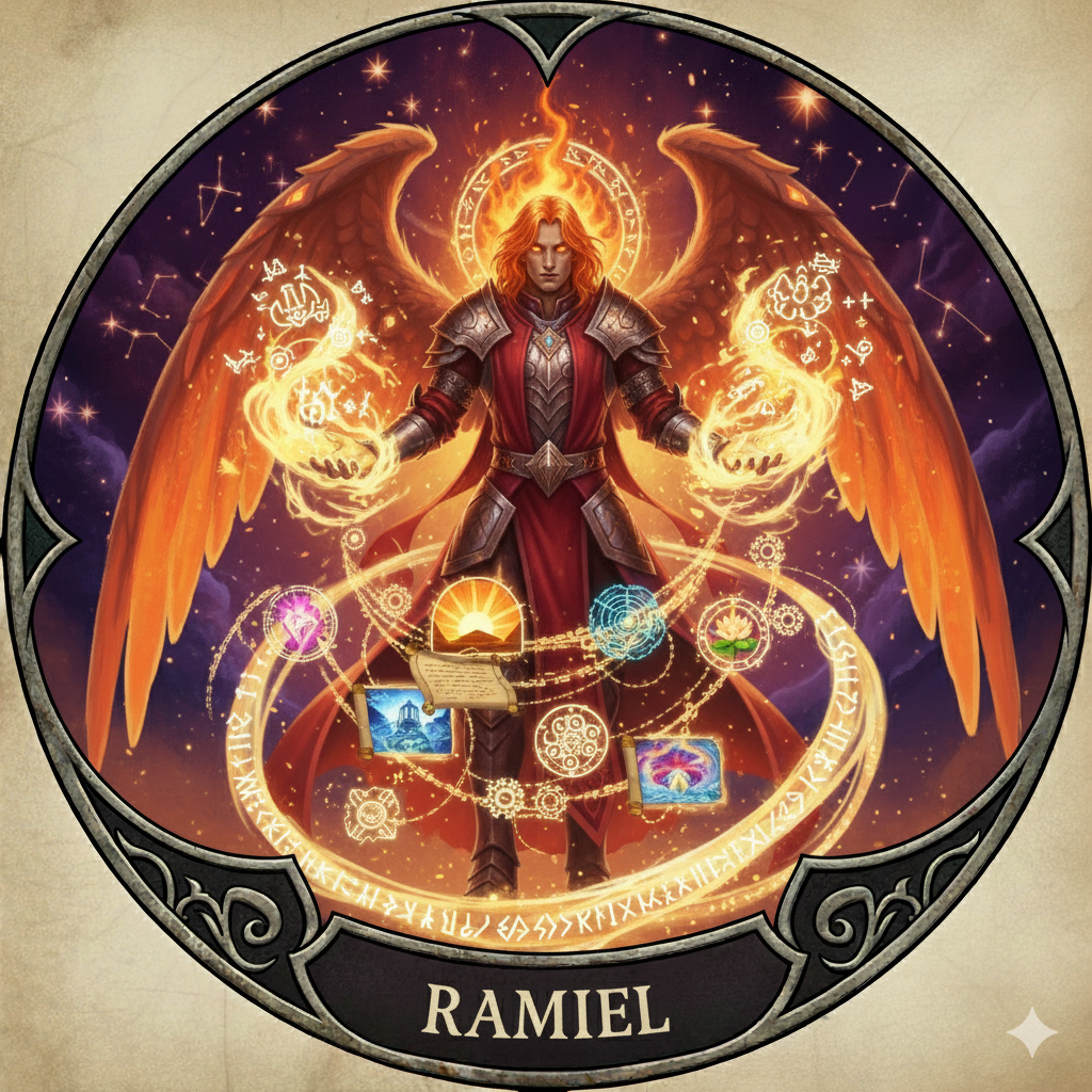 Ramiel: The Angel with Minds Flame
