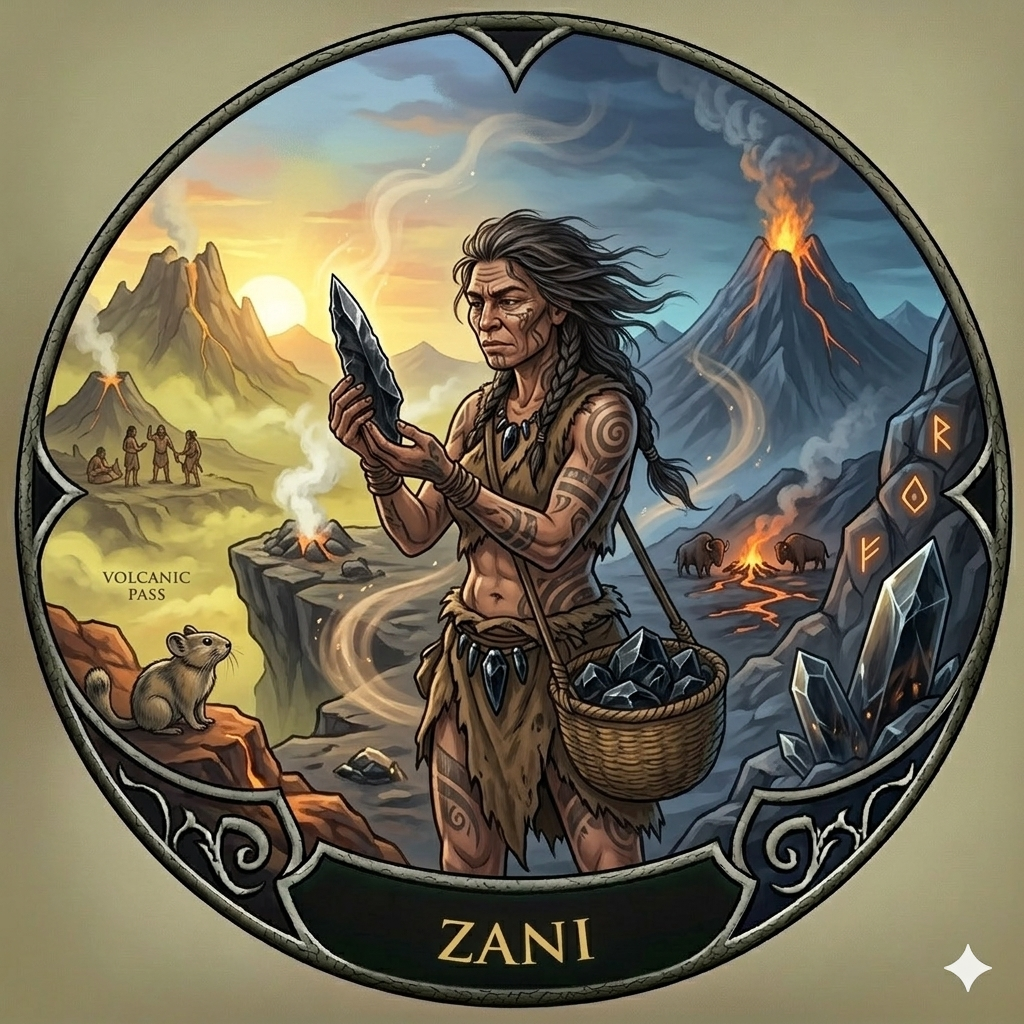 Zani: The Obsidian-Finder