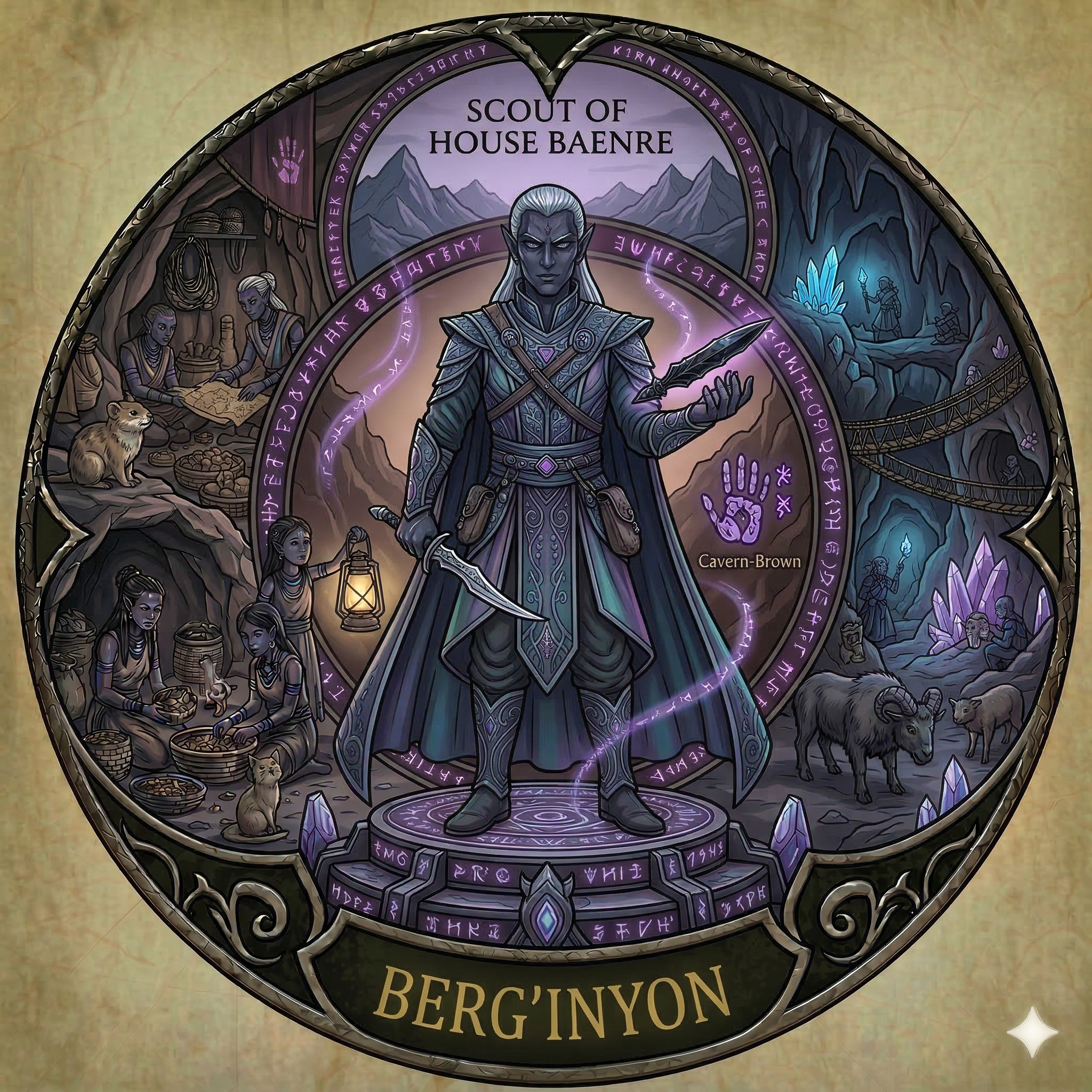 Berg'inyon: The Scout of House Baenre