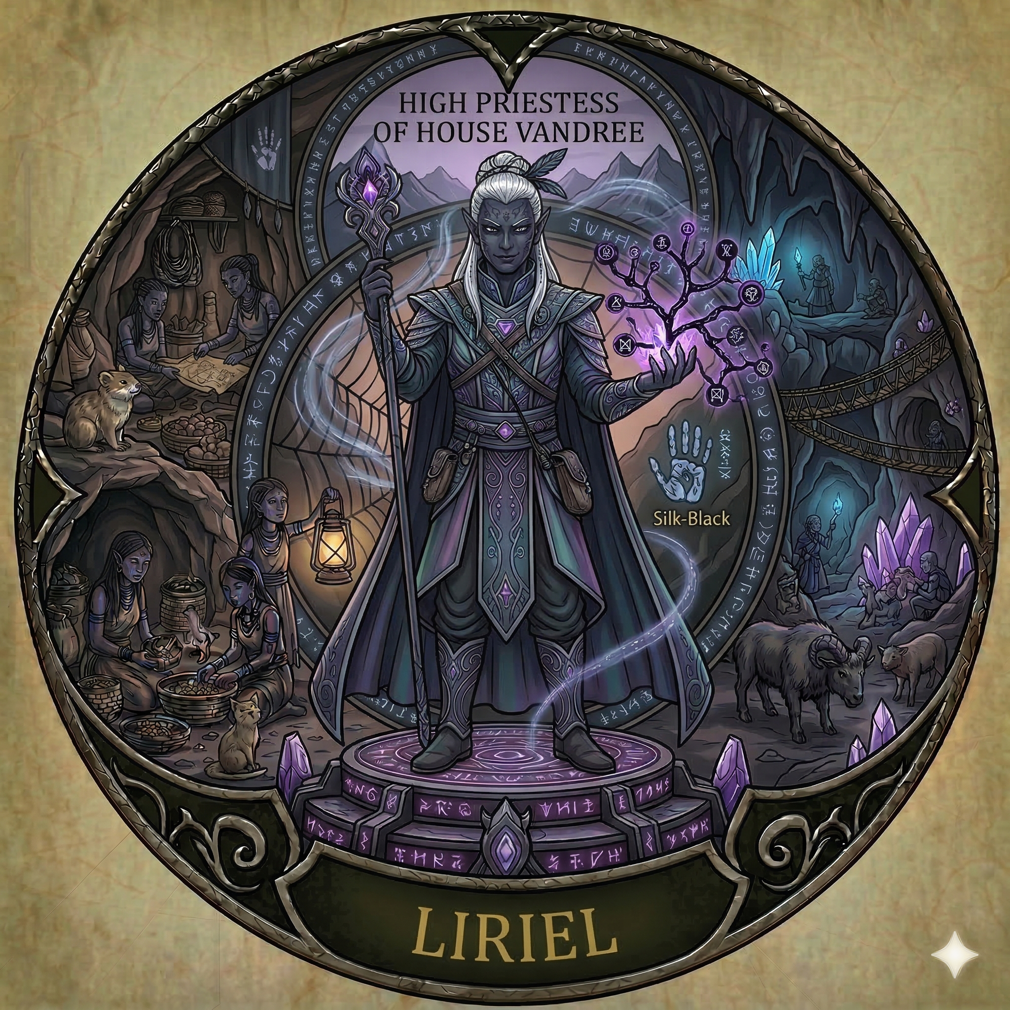 Liriel: The High Priestess of House Vandree