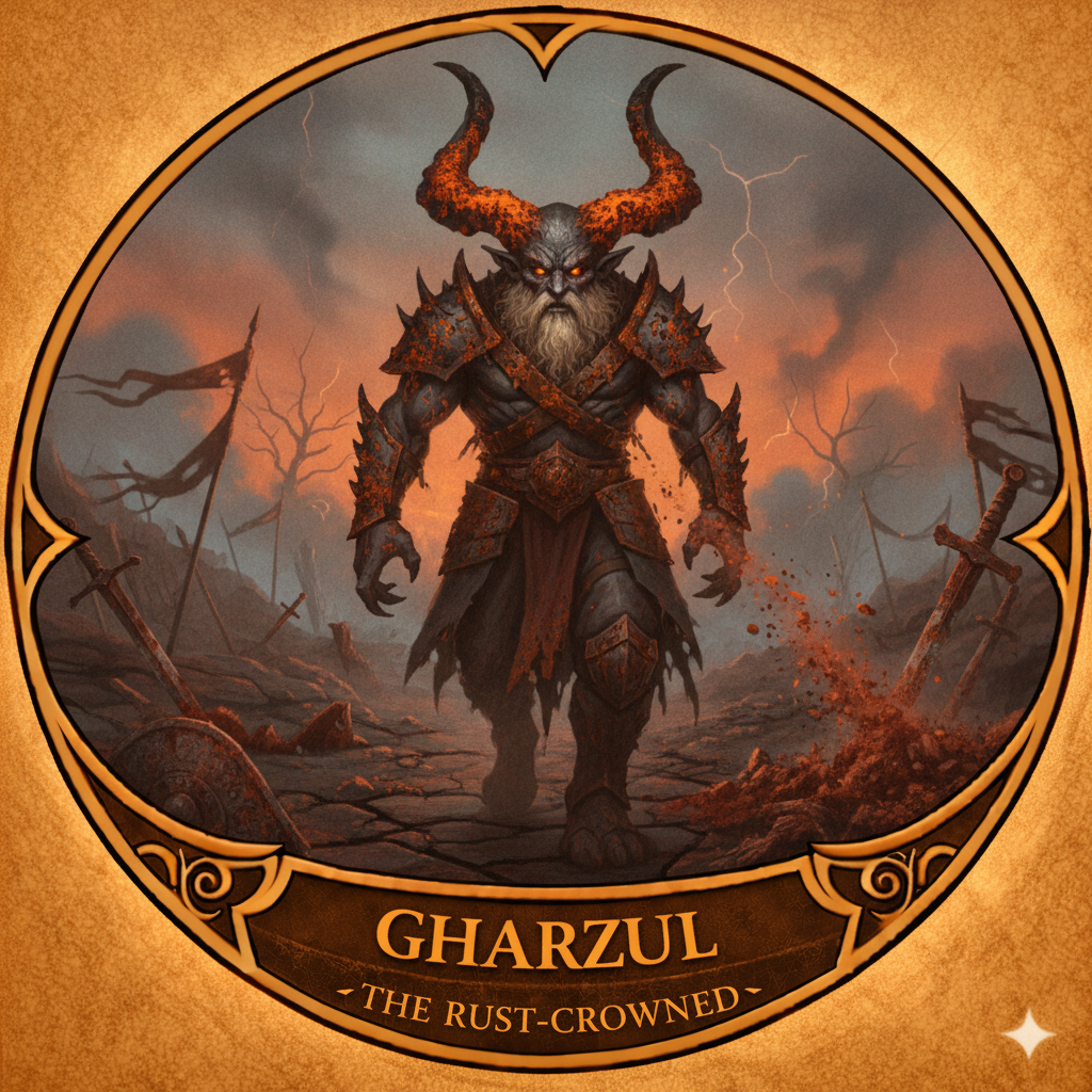 Gharzul: The Rust-Crowned