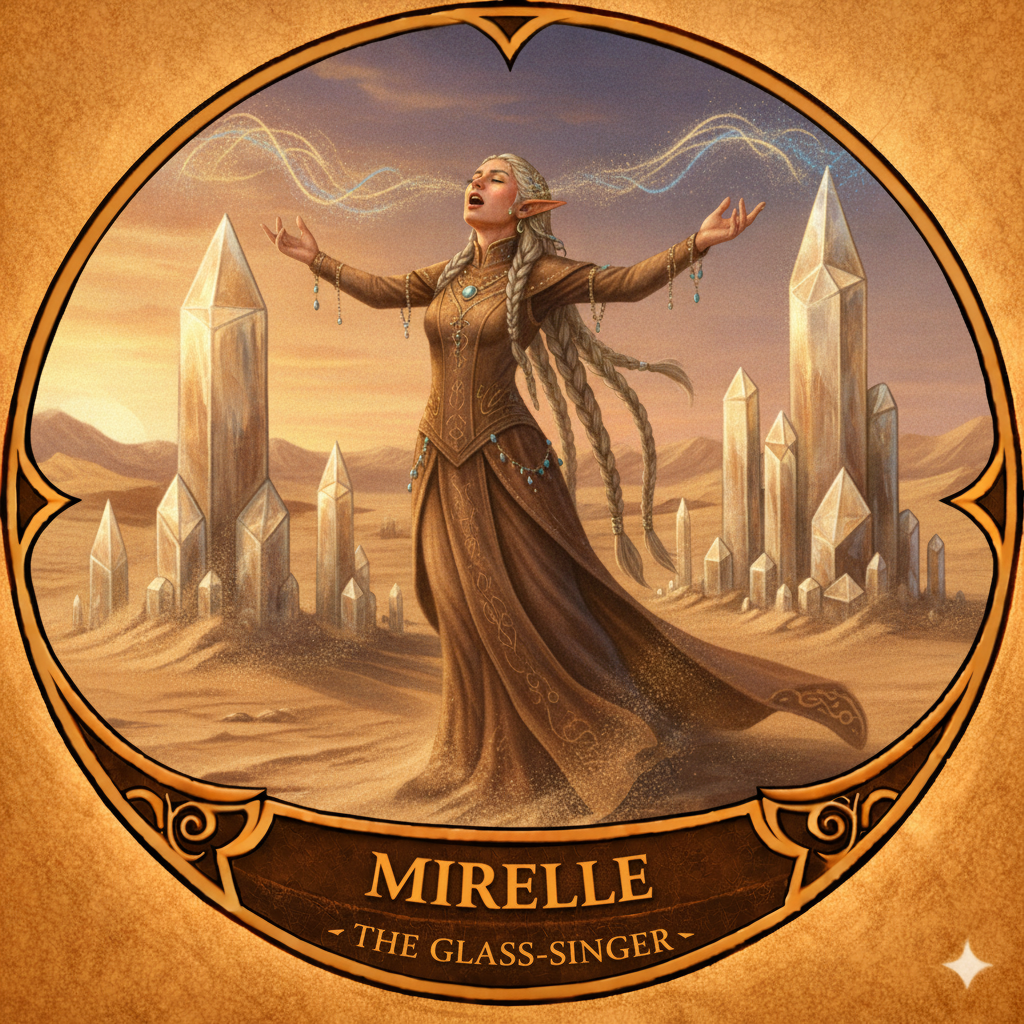 Mirelle: The Glass-Singer