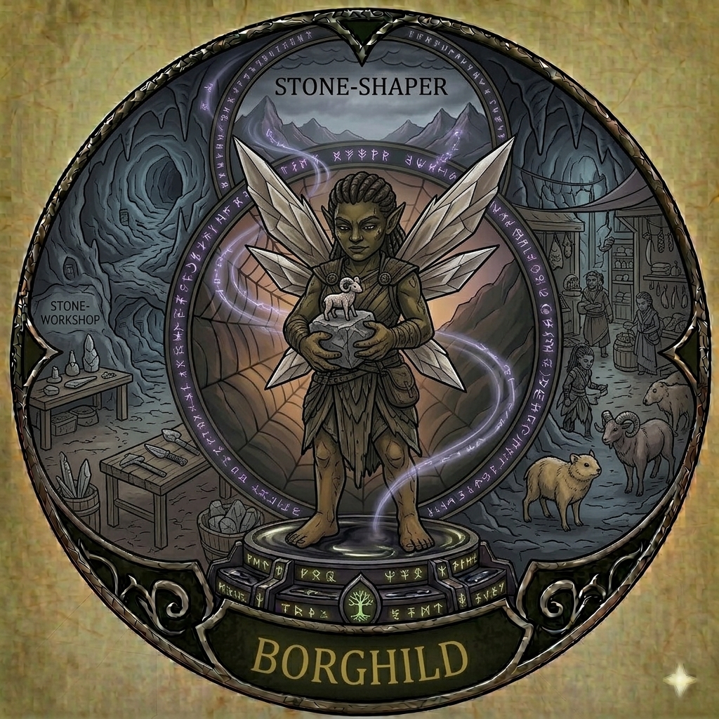 Borghild: The Stone-Shaper