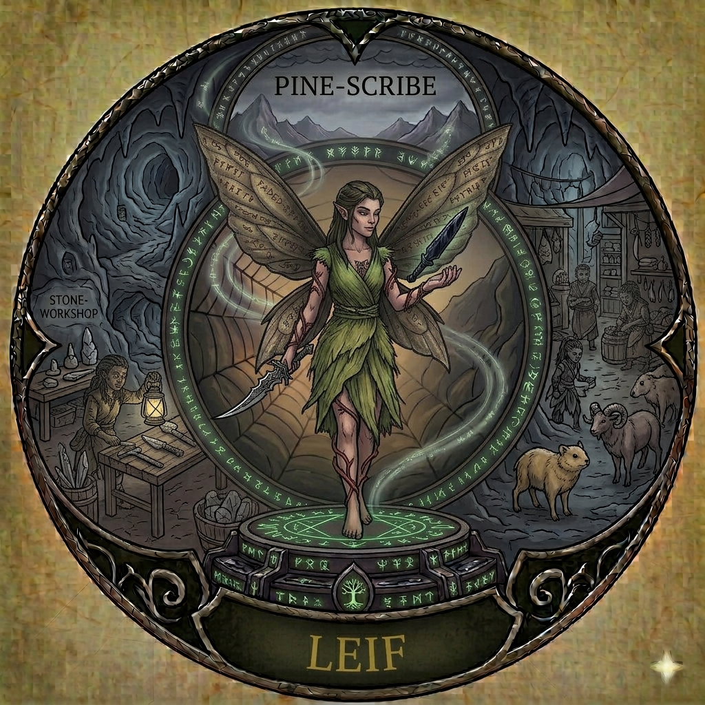 Leif: The Pine-Scribe
