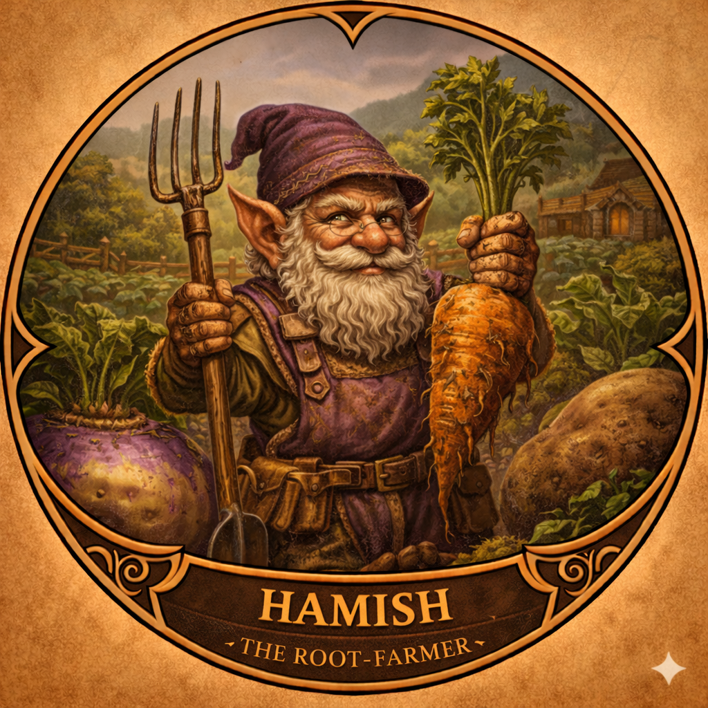 Hamish: The Root-Farmer