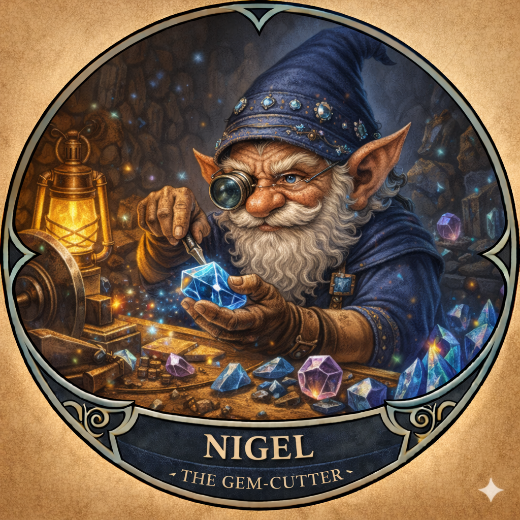 Nigel: The Gem-Cutter