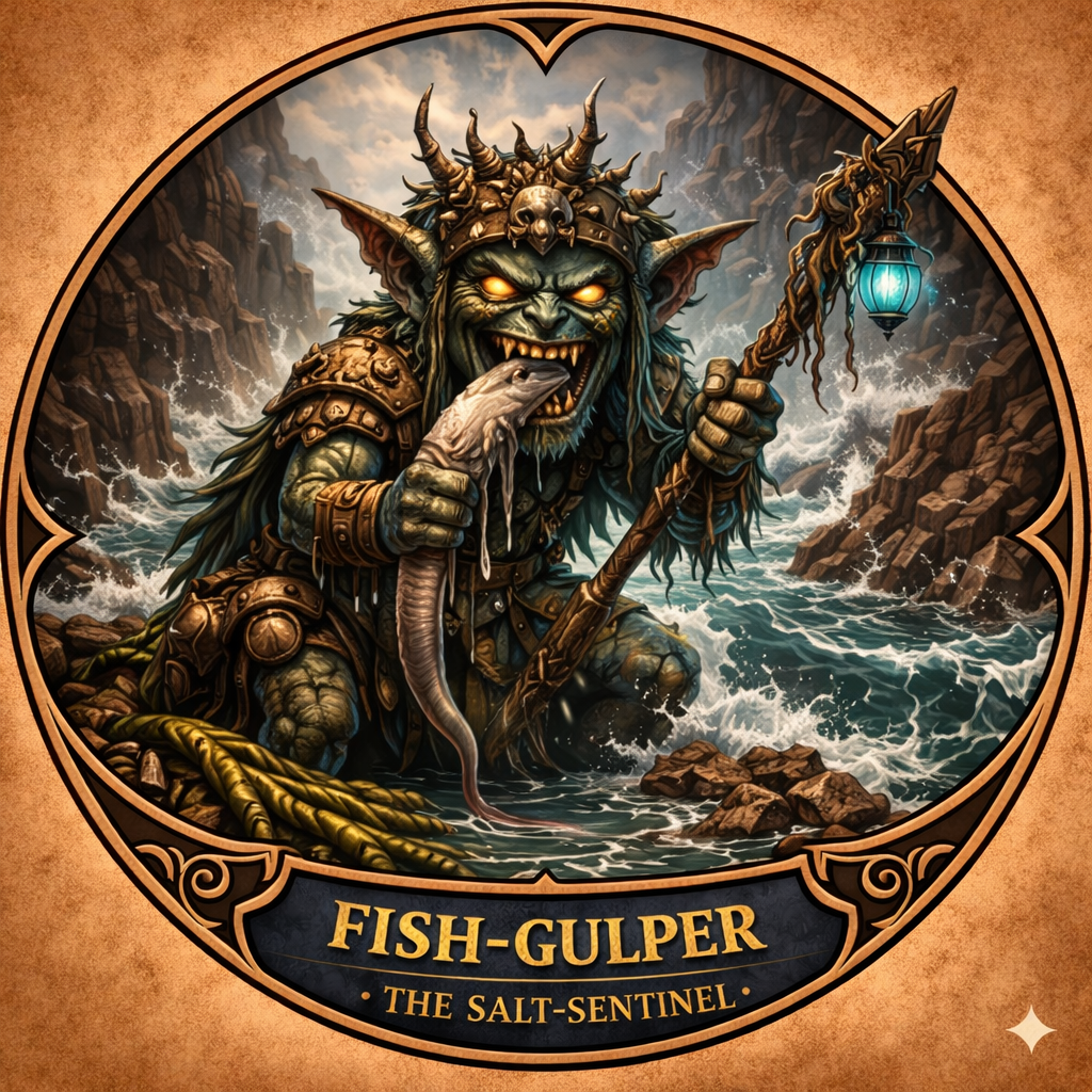 Fish-gulper: The Salt-Sentinel