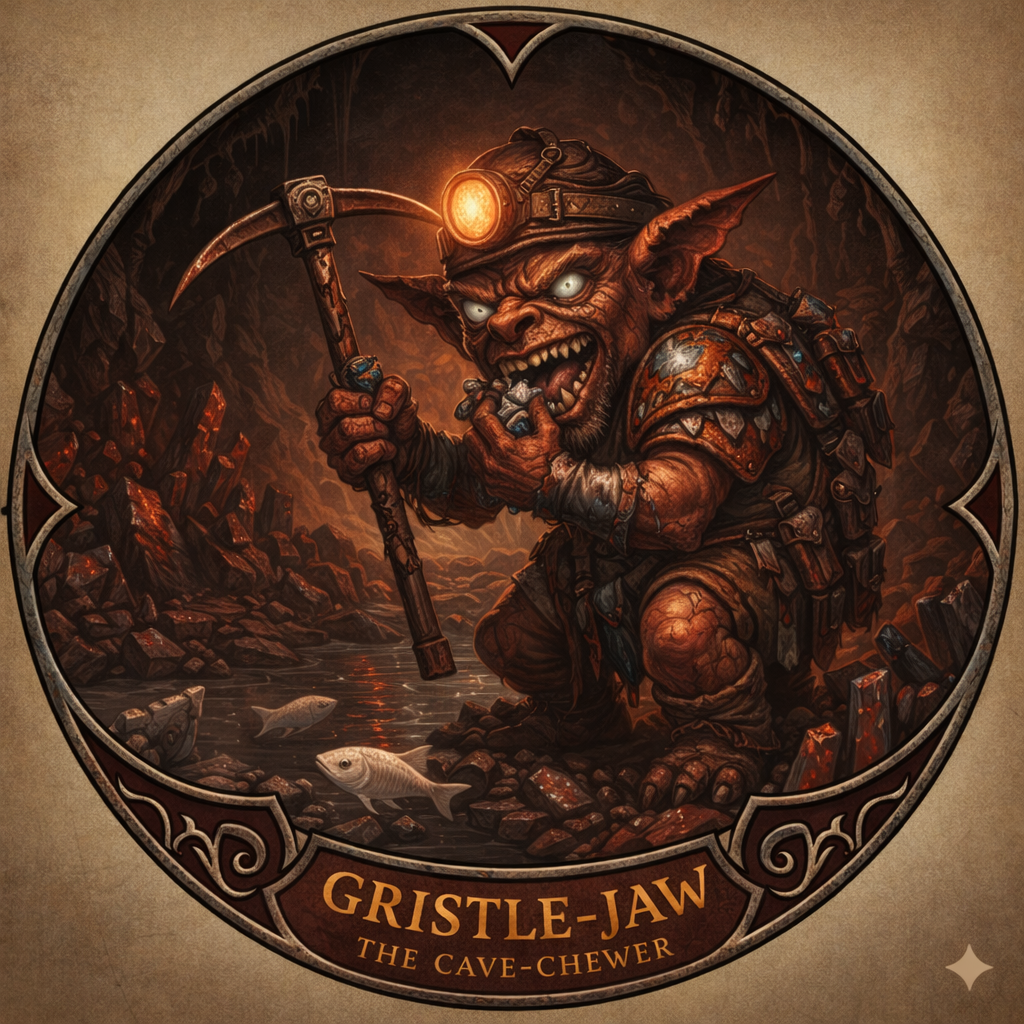 Gristle-jaw: The Cave-Chewer