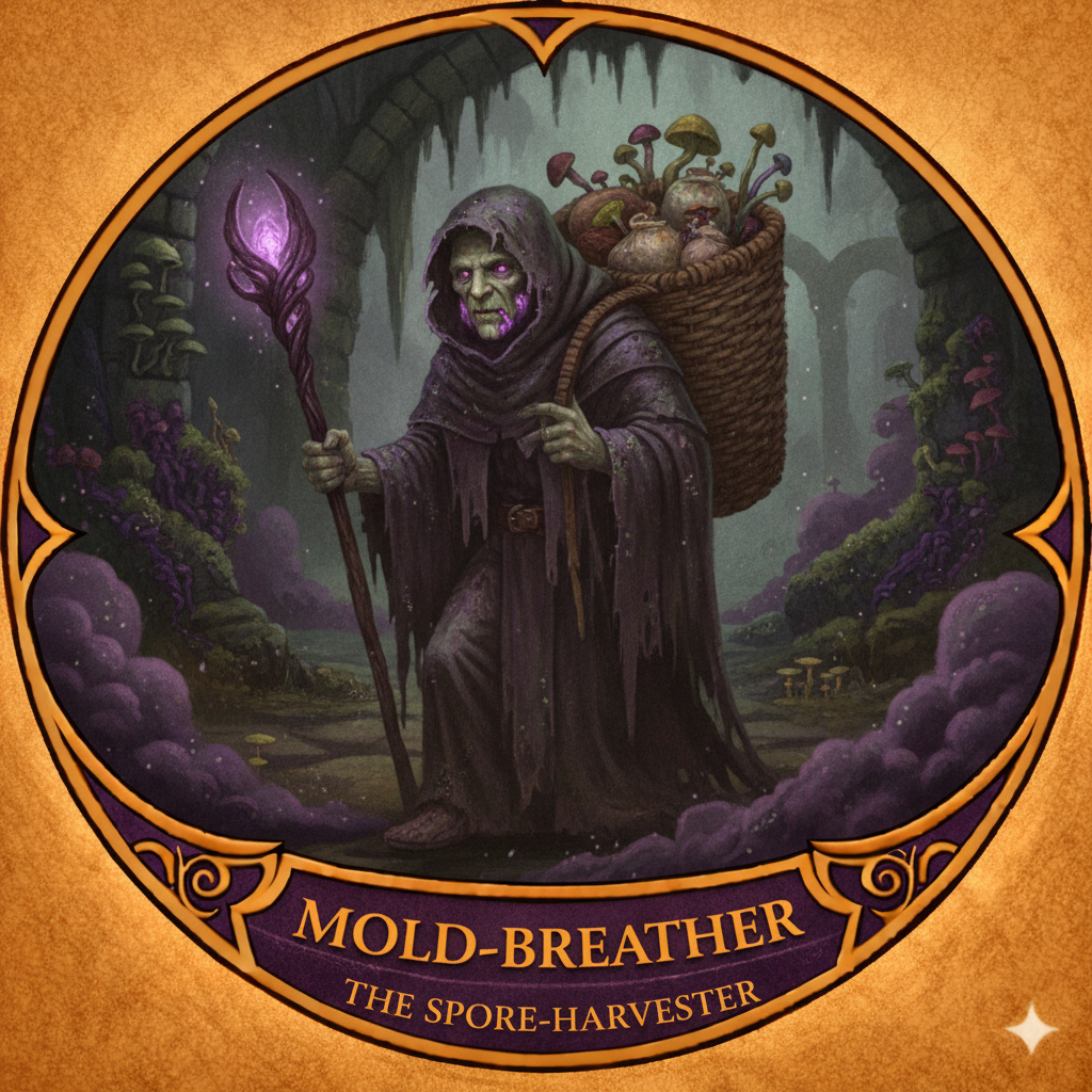 Mold-breather: The Spore-Harvester