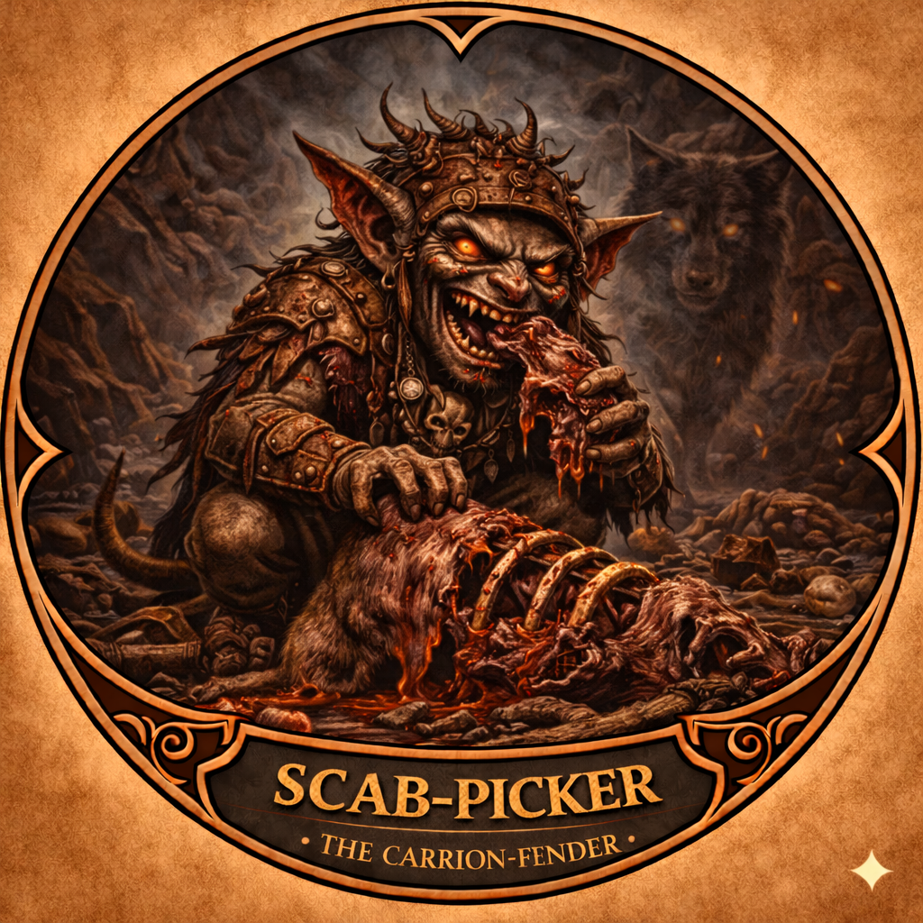 Scab-picker: The Carrion-Feeder