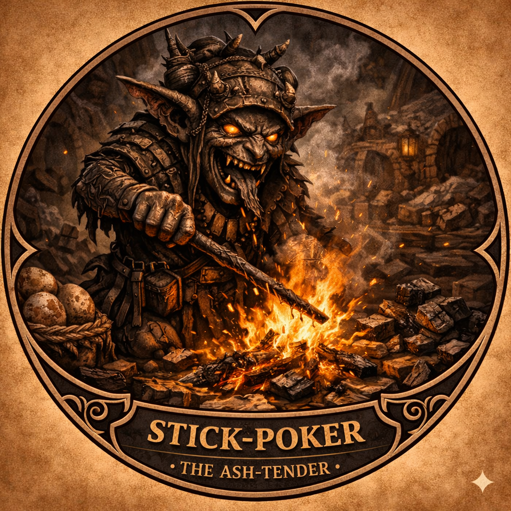 Stick-poker: The Ash-Tender