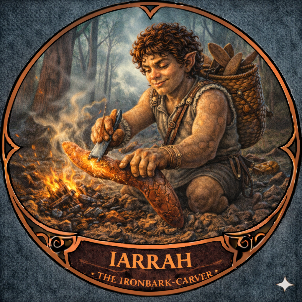 Jarrah: The Ironbark-Carver