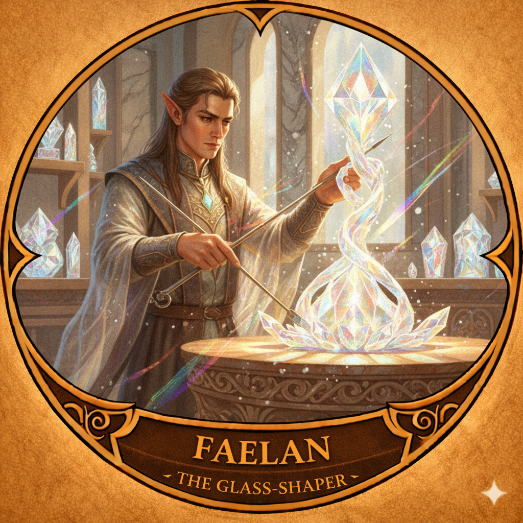 Faelan: The Glass-Shaper