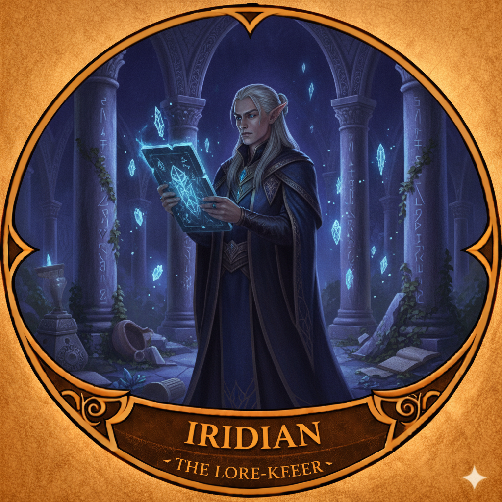 Iridian: The Lore-Keeper